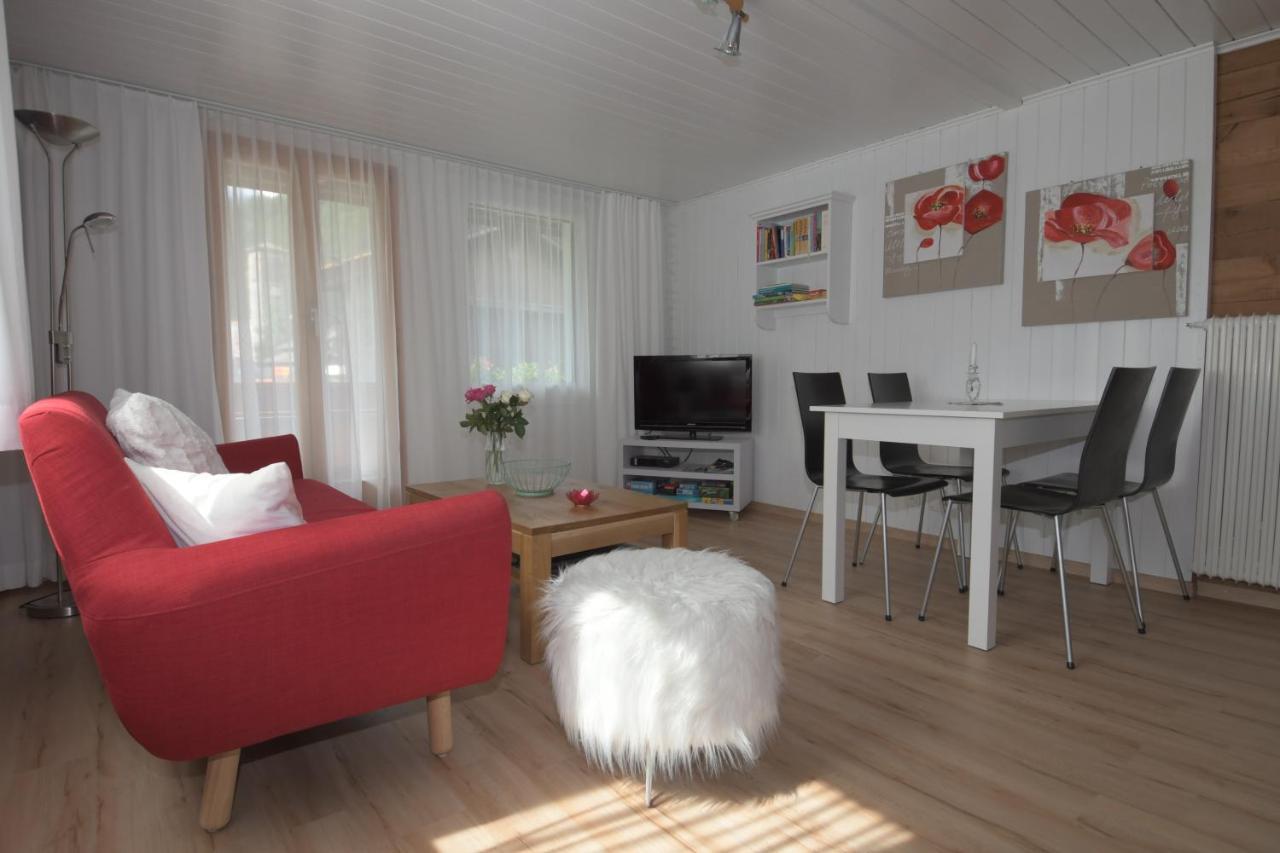 Haus Wiedersehen, Weissmies Apartment Saas-Grund Bagian luar foto