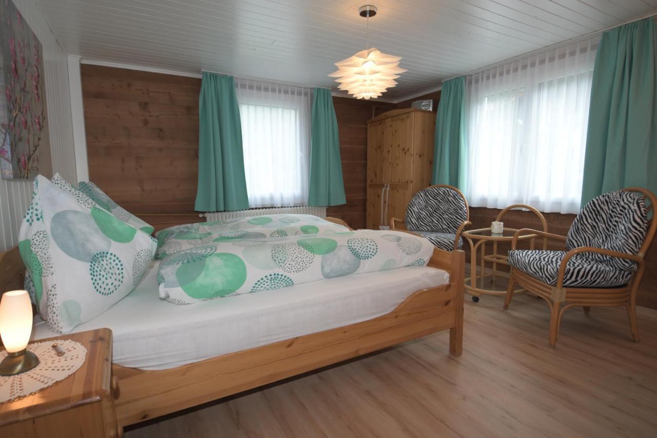 Haus Wiedersehen, Weissmies Apartment Saas-Grund Bagian luar foto
