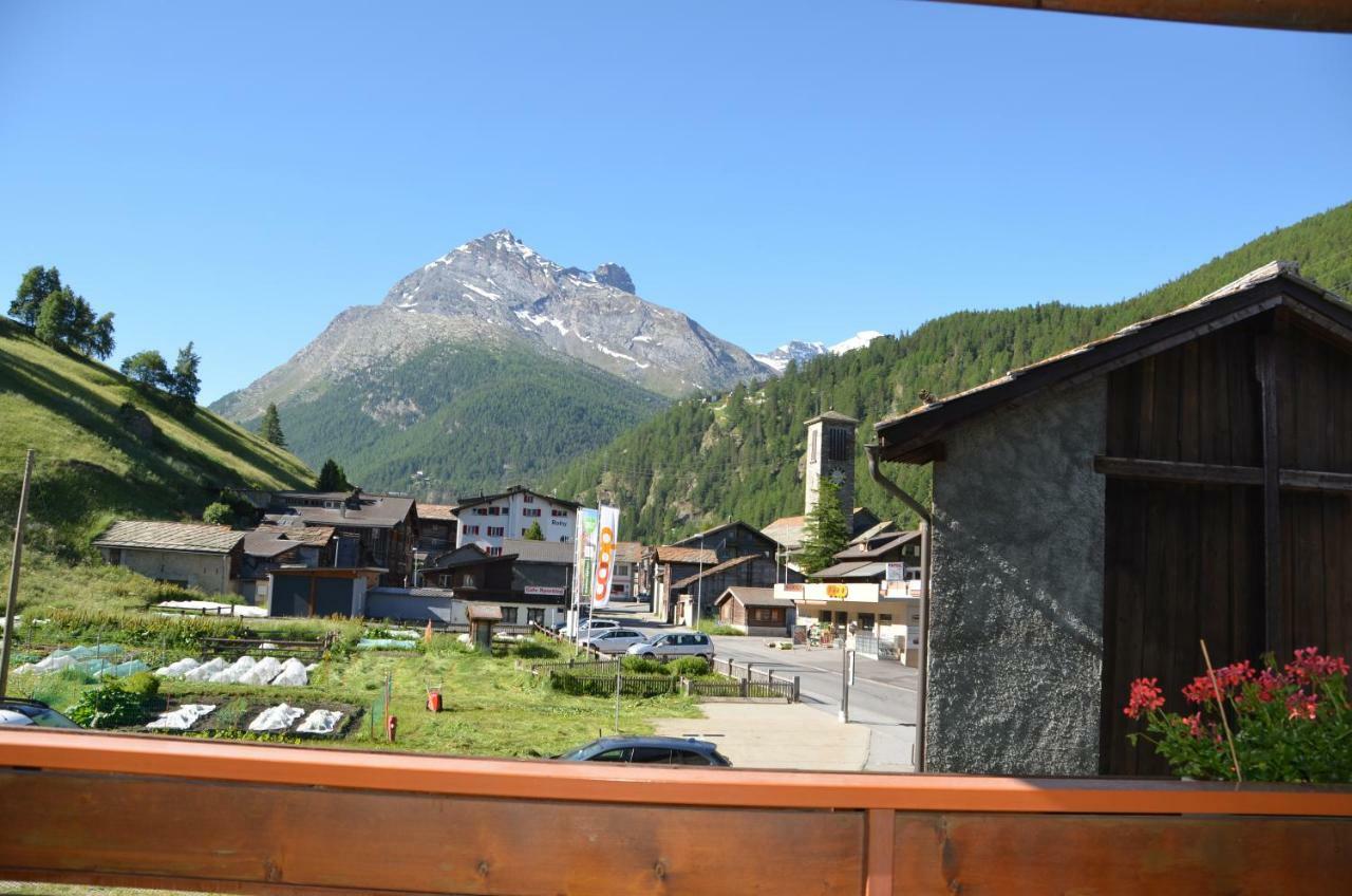 Haus Wiedersehen, Weissmies Apartment Saas-Grund Bagian luar foto